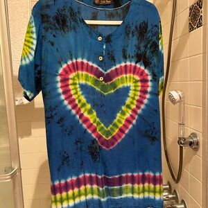 Tie-Dye Heart T-Shirt